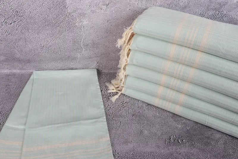 Personalized Hand Towel, Custom Wedding Gift From Bridesmaid, Turkish Hand Towel, 40x18 Cotton Striped Towel, Wedding Gift, Gift For Best Friend - 2