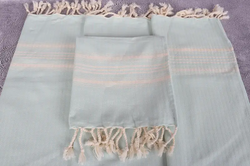 Personalized Hand Towel, Custom Wedding Gift From Bridesmaid, Turkish Hand Towel, 40x18 Cotton Striped Towel, Wedding Gift, Gift For Best Friend - 4