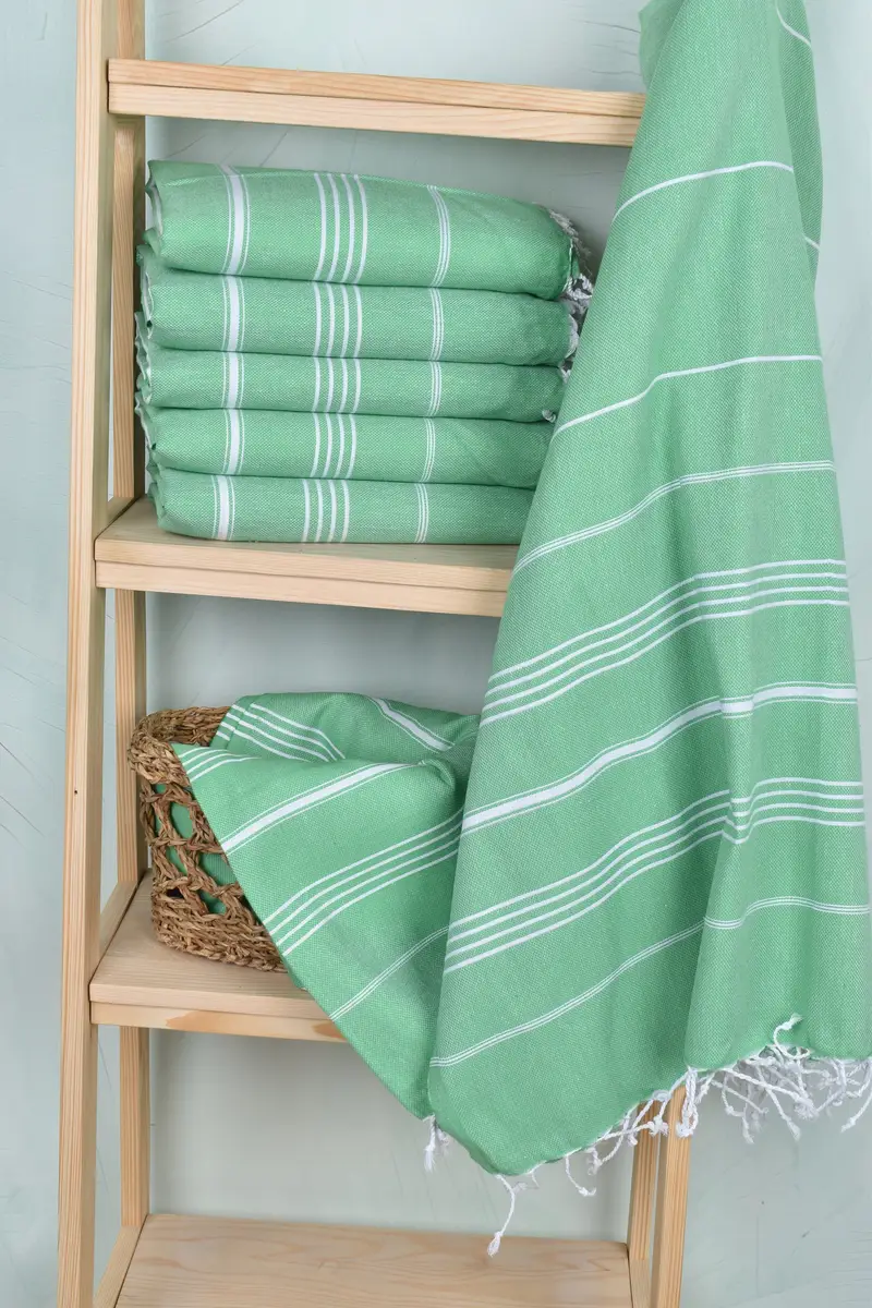 70x40 Cotton Striped Towel, Oversized Beach Towel, Personalized Beach Towel, Bachelorette Party Favors, Gifts For Him, Spa Towel, Engagement Gift - 3