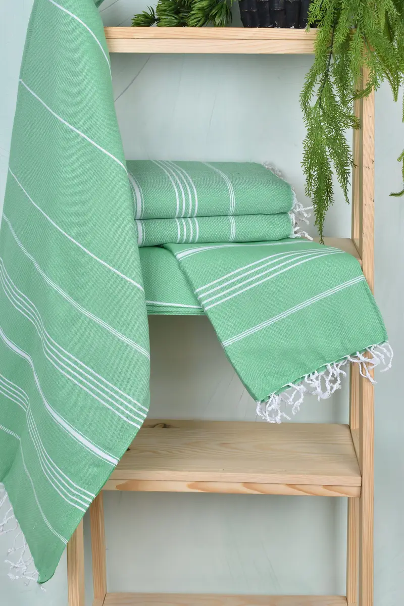 70x40 Cotton Striped Towel, Oversized Beach Towel, Personalized Beach Towel, Bachelorette Party Favors, Gifts For Him, Spa Towel, Engagement Gift - 6