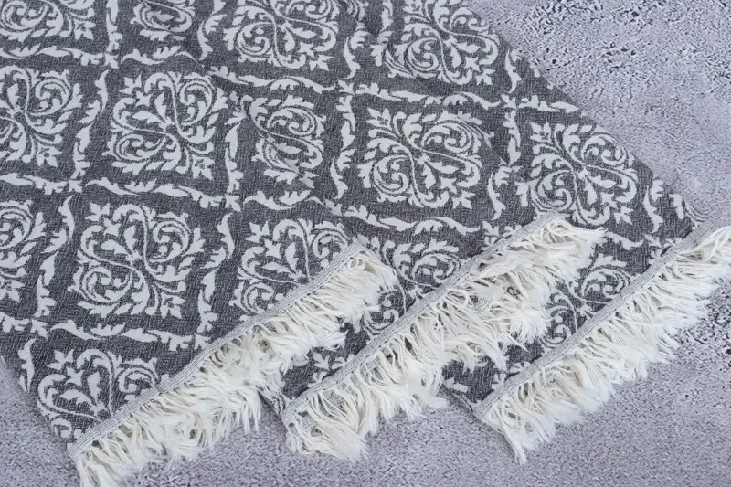 Personalized Gift For Her, Xmas Gifts, Turkish Hand Towel, Monogram Towels, Spa Towel, Bridesmaid Gifts, 40x24 Cotton Baroque Towel, Bathroom Towels - 6