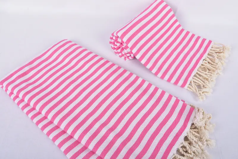 Custom Towel, Miami Bachelorette Party Favors, Quick-dry peshtemal, 70x40 Cotton Striped Towel, Monogram Towels, Gift For Her, Bridal Party Gifts - 7