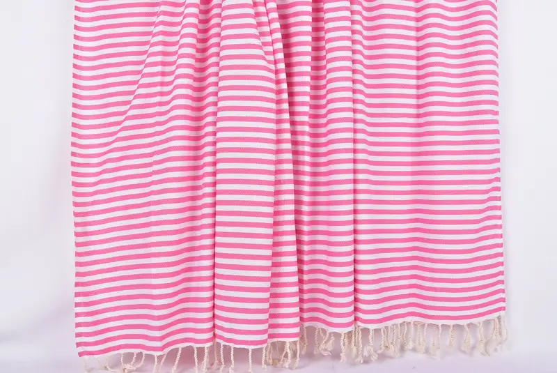 Custom Towel, Miami Bachelorette Party Favors, Quick-dry peshtemal, 70x40 Cotton Striped Towel, Monogram Towels, Gift For Her, Bridal Party Gifts - 8