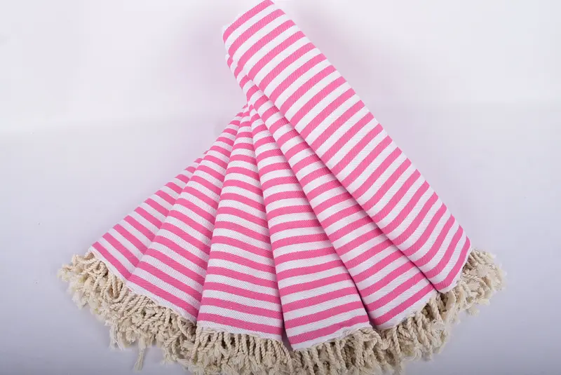 Custom Towel, Miami Bachelorette Party Favors, Quick-dry peshtemal, 70x40 Cotton Striped Towel, Monogram Towels, Gift For Her, Bridal Party Gifts - 4