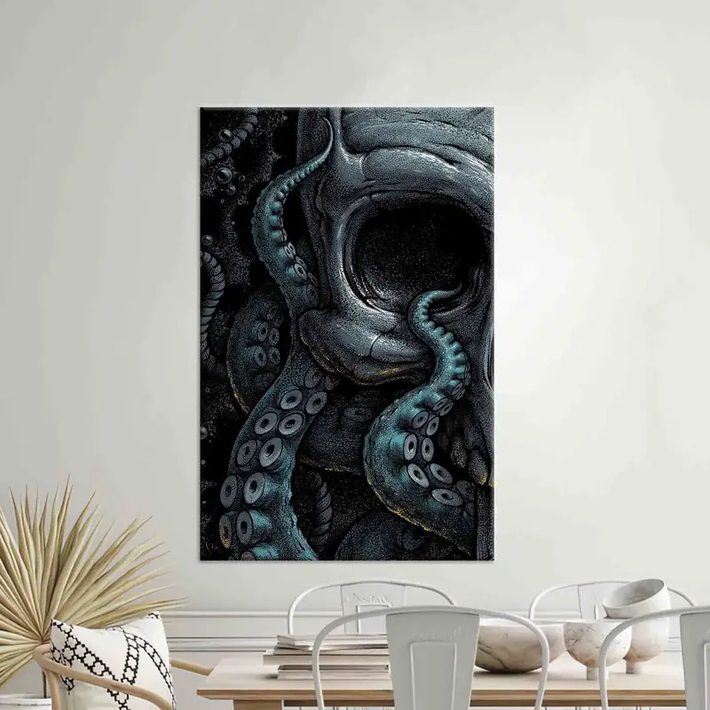 Lienzo de terror gótico moderno: moderno, elegante e inquietantemente hermoso