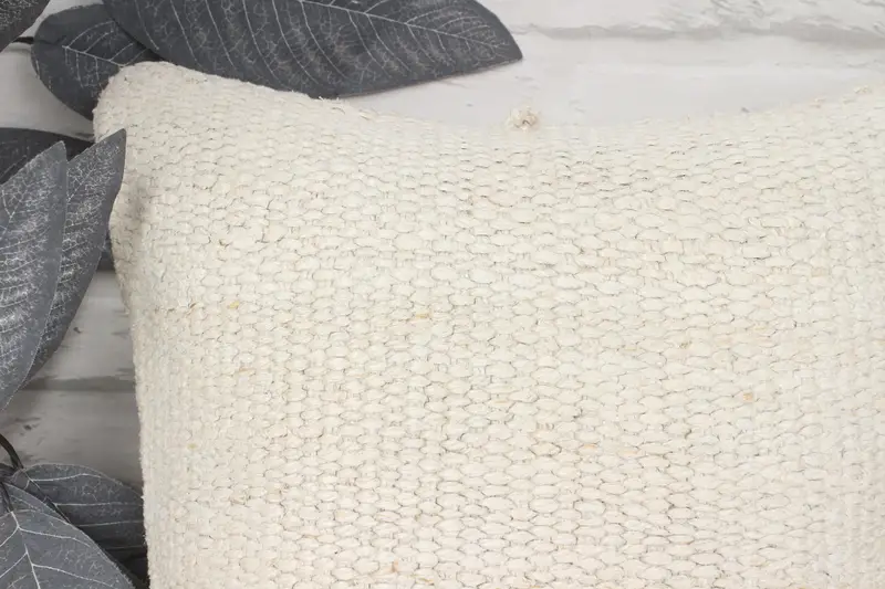 Anatolian Pillow, Vintage Pillow, 14x14 Beige Cushion, Boho Pillow Sham Cover, Square Throw Pillow Cover, Vintage Kilim Pillow, Pillow Case - 2