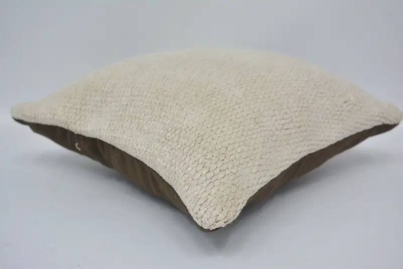 Geometric Embroidered Throw Pillow, 12x12 Inches Size Pillow - 6