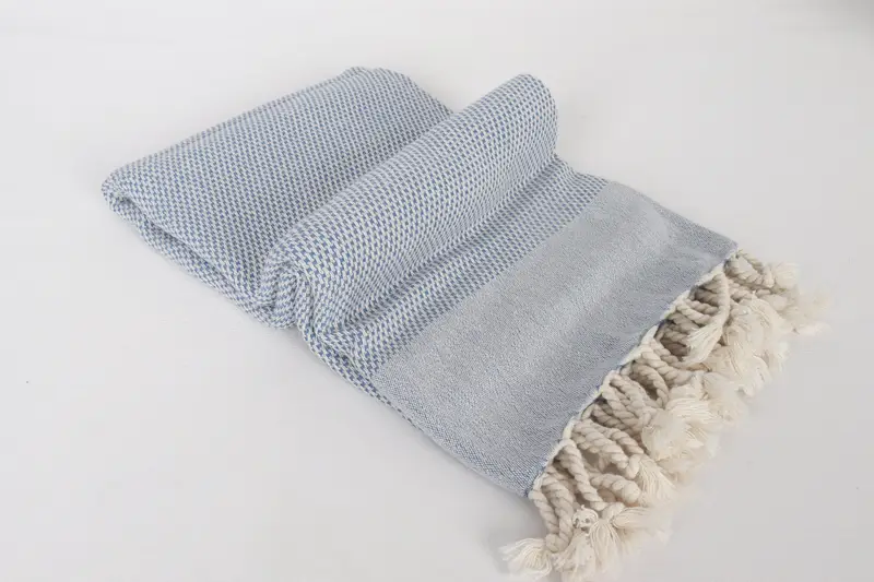 70x40 Cotton Geometric Towel, Large Turkish Towel, Wedding Gifts Towel, Handmade Gift, Custom Name Towel, Custom Turkish Towel, Sand-resistant towel - 6