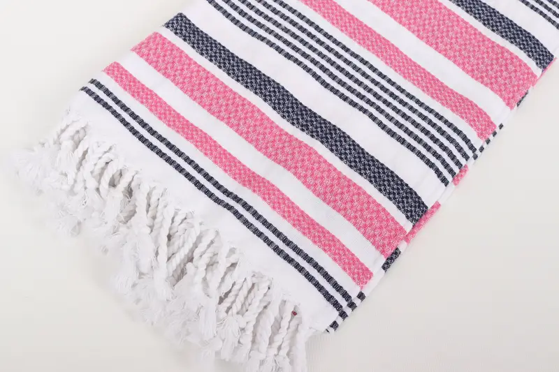 Florida Bachelorette Party Favors, Organic Turkish towel, Turkish beach towel, Custom Gift, Mother Of The Groom Gift, 70x40 Cotton Striped Towel - 7