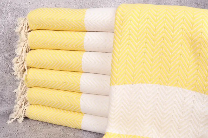 Monogrammed Turkish Towel, Bachelorette Party Gifts Bridesmaids, Monogram Turkish Towel, 70x40 Cotton Chevron Towel, Handmade Gift, Gifts For Him - 1