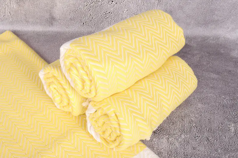 Monogrammed Turkish Towel, Bachelorette Party Gifts Bridesmaids, Monogram Turkish Towel, 70x40 Cotton Chevron Towel, Handmade Gift, Gifts For Him - 7