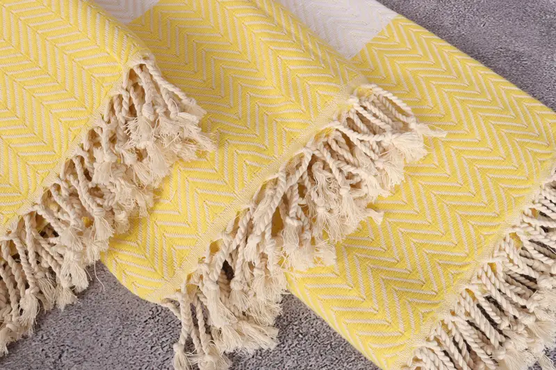 Monogrammed Turkish Towel, Bachelorette Party Gifts Bridesmaids, Monogram Turkish Towel, 70x40 Cotton Chevron Towel, Handmade Gift, Gifts For Him - 5