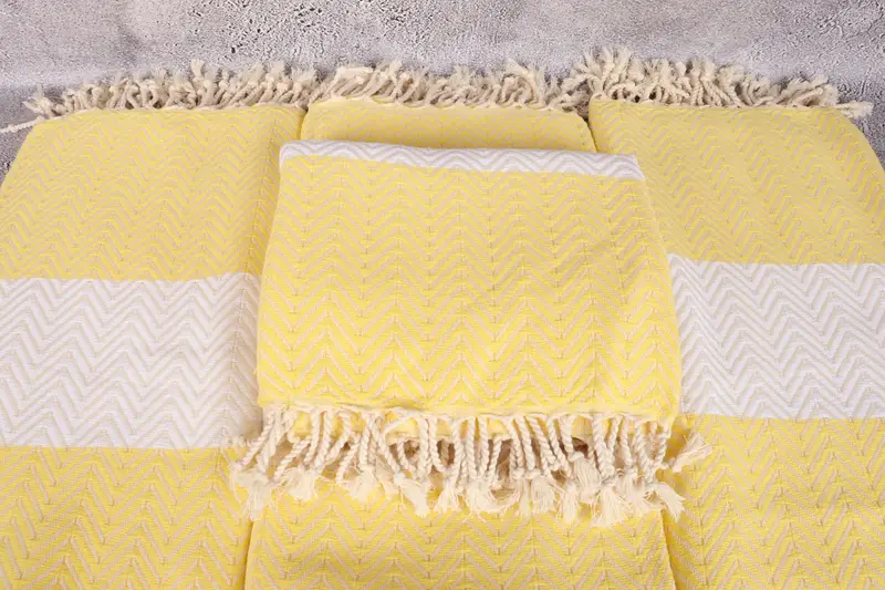Monogrammed Turkish Towel, Bachelorette Party Gifts Bridesmaids, Monogram Turkish Towel, 70x40 Cotton Chevron Towel, Handmade Gift, Gifts For Him - 4