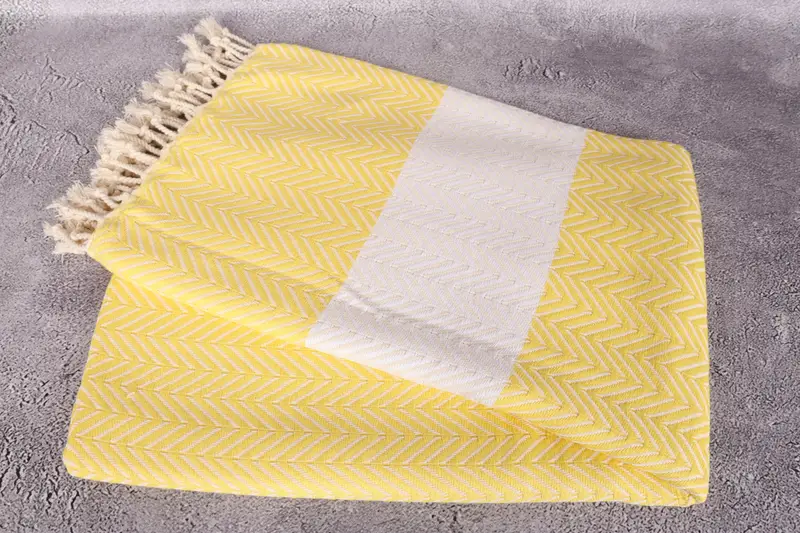 Monogrammed Turkish Towel, Bachelorette Party Gifts Bridesmaids, Monogram Turkish Towel, 70x40 Cotton Chevron Towel, Handmade Gift, Gifts For Him - 6