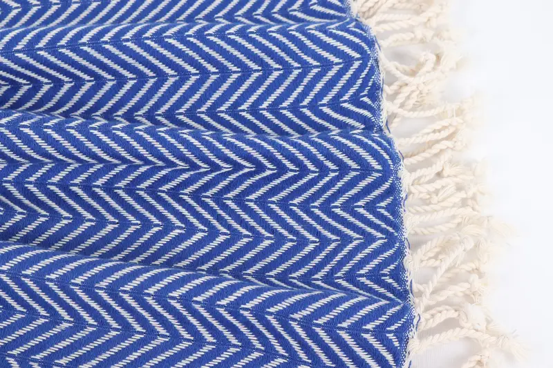 Family Gift, Personalized Towel, 70x40 Cotton Zig zag Towel, Handwoven Turkish Towel, Sand-free towel, Bachelorette Party Gifts Bridesmaids - 8