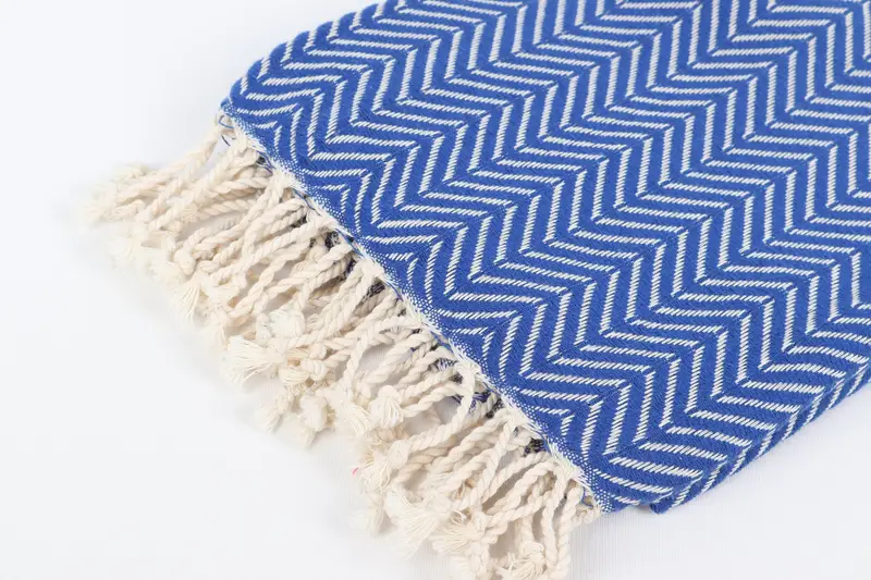 Family Gift, Personalized Towel, 70x40 Cotton Zig zag Towel, Handwoven Turkish Towel, Sand-free towel, Bachelorette Party Gifts Bridesmaids - 7