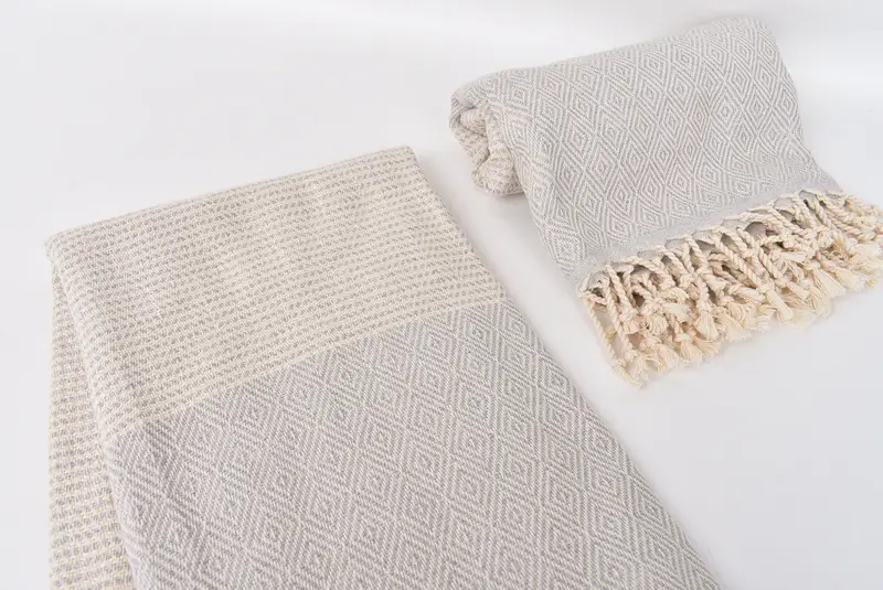 Bachelor Gifts, Sand-free towel, 70x40 Cotton Chevron Towel, Organic Cotton Towel, Home Gift, Decorative Towel, Bridesmaid Towel, Fouta towel - 7