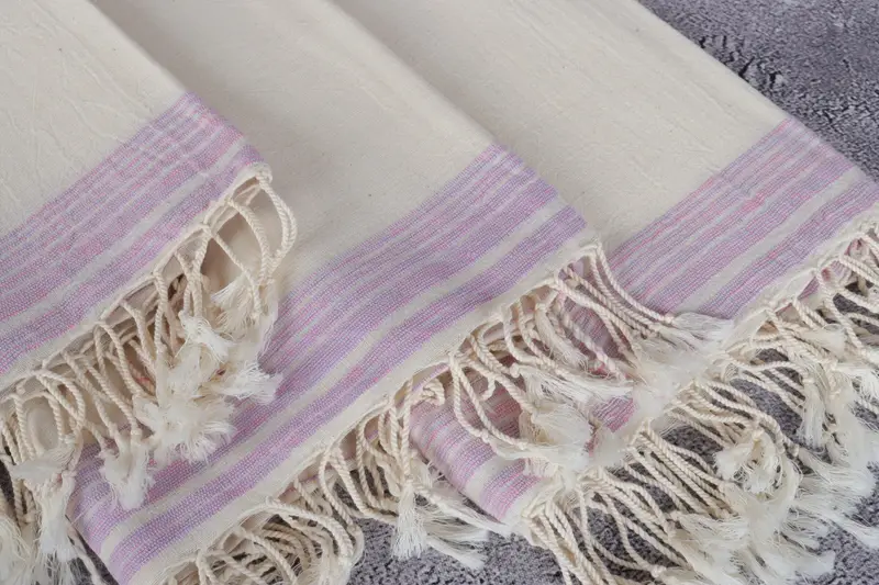 Bathroom Towel, Bachelorette Party Gifts, Bridesmaid Gift Towel, 68x36 Cotton Striped Towel, Extra large Turkish bath towel, Soft towel, Gym Towel - 5