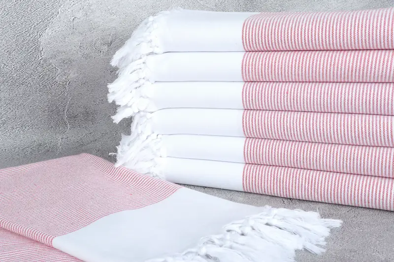 Beach Towel Personalized, Bachelor Party Gifts, 70x40 Cotton Striped Towel, Turkish beach towel, Handmade Gift, Custom Wedding Gifts, Yoga Towel - 2