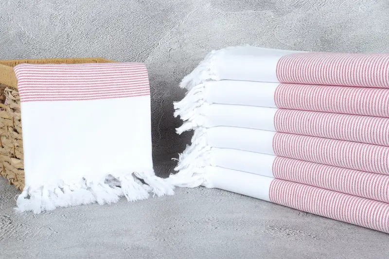 Beach Towel Personalized, Bachelor Party Gifts, 70x40 Cotton Striped Towel, Turkish beach towel, Handmade Gift, Custom Wedding Gifts, Yoga Towel - 3
