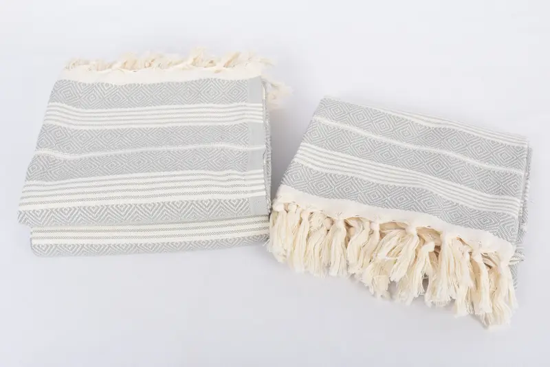 Personalized Wedding Gift, Best Beach Towel, 70x38 Cotton Diamond Towel, Gym Towel, Gift Boxes Towel, Friends Beach Towel, Organic Turkish towel - 7