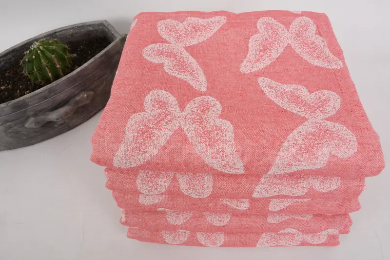 Soft towel, 68x36 Cotton Butterfly Pattern Towel, Custom Wedding Gift, Bridemaids Beach Towel, Cotton towel, Bride Gift, Beach Towel Personalized - 5