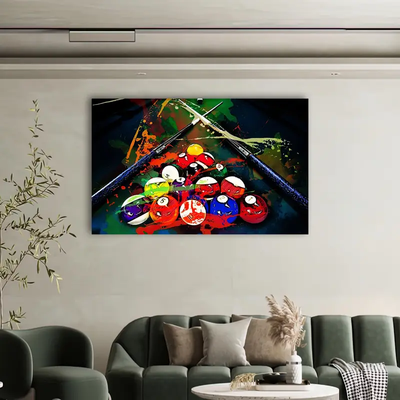 Trendy Colorful Printed Glass for Modern Game Room Decor