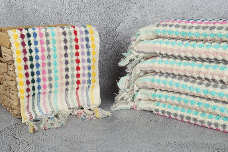 Turkish Towel Monogram, Small Bath Towels, Handmade Gift, Gifts For Him, Monogram Hand Towel, Monogrammed Hand Towel, Summer Towel, Embroidery Towel - 4