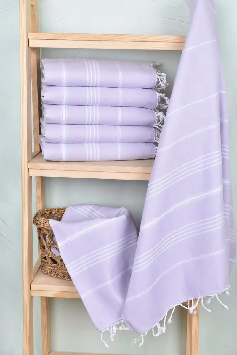 Custom Beach Towels, Memorial Gift, Personalized Wedding Gift, Home Decor Gifts, Turkish Bath Towel USA, 70x40 Cotton Striped Towel, Luxury towel - 3