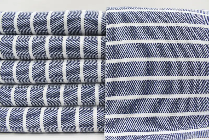 Custom Beach Towel, Beach Towel Bulk, Sand-free towel, Gift For Mom, Monogram Beach Towel, 70x40 Cotton Striped Towel, Organic Beach Towel - 6