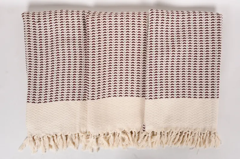 Personalized Turkish Towel, Handmade Gift, Family Gift, Beach Towel Personalized, Beach towel, Organic Beach Towel, 76x40 Cotton Diamond Towel - 7