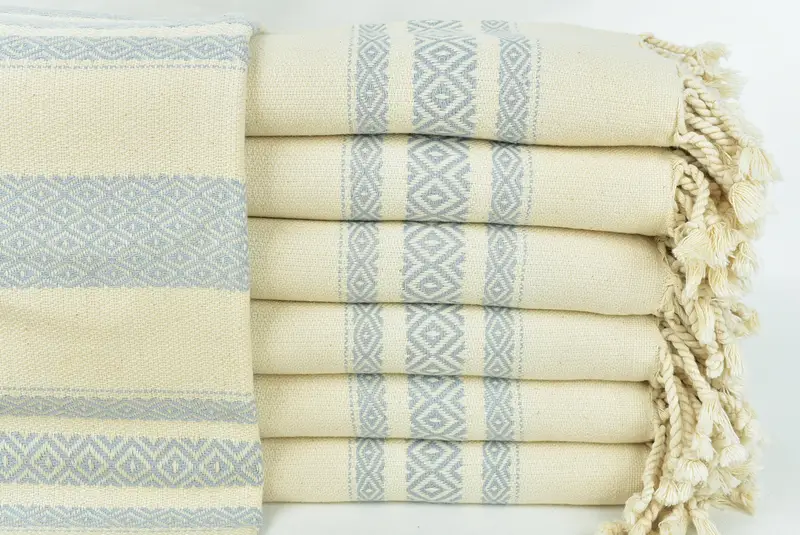 Personalized Turkish Towel, Housewarming Gift, Bachelorette Party Decorations, Turkish Towel Set, 70x36 Cotton Diamond Towel, Xmas Gifts, Gym Towel - 1