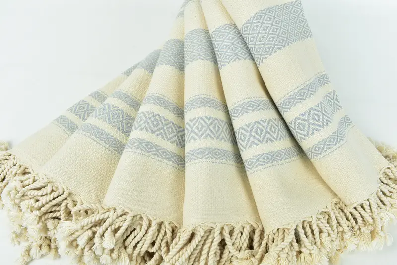 Personalized Turkish Towel, Housewarming Gift, Bachelorette Party Decorations, Turkish Towel Set, 70x36 Cotton Diamond Towel, Xmas Gifts, Gym Towel - 4