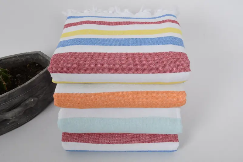 Gift For The Home Decor, 68x36 Cotton Striped Terry Towel, Bachelor Party Favors, Turkish hand towel, Personalized Gift, Housewarming Gift - 5