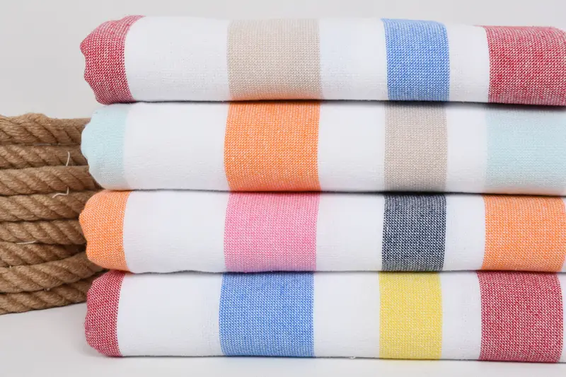 Gift For The Home Decor, 68x36 Cotton Striped Terry Towel, Bachelor Party Favors, Turkish hand towel, Personalized Gift, Housewarming Gift - 2