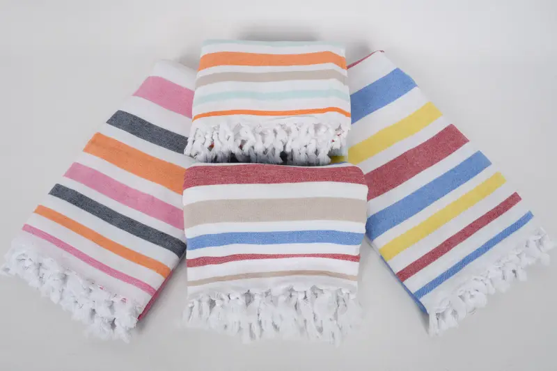 Gift For The Home Decor, 68x36 Cotton Striped Terry Towel, Bachelor Party Favors, Turkish hand towel, Personalized Gift, Housewarming Gift - 8