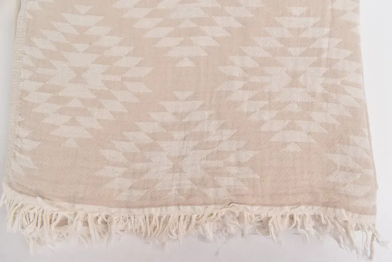 Christmas Favors, Woven Blanket, Best Friend Wedding Gift, Bridal Shower Gift, Christmas Tablecloth, Bedspread, 84x56 Cotton Kilim Towel - 5