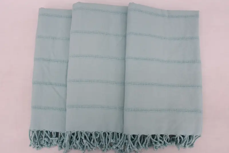 Handmade Turkish hammam towel, 68x40 Cotton Stonewashed Towel, Custom Beach Towel, Bridal Party Gifts, Bachelorette Party Gifts, Home Decor Gifts - 2