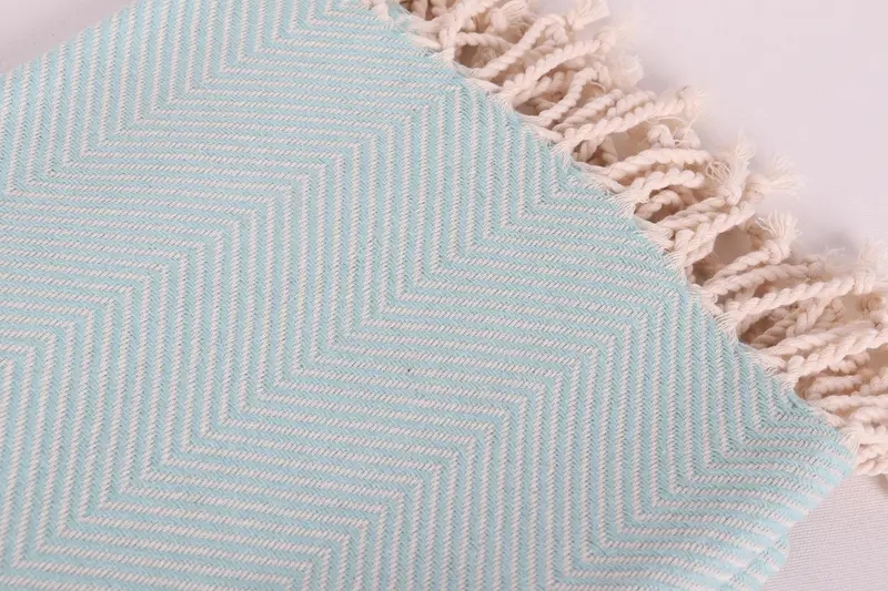 Bachelorette Party Favor, Luxury towel, Travel Towel, 70x40 Cotton Herringbone Towel, Beach Size Towel, Holiday Towel, Best Beach Towel, Summer Gift - 6