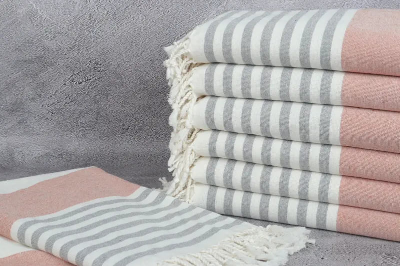 Bride Gift, 68x36 Cotton Striped Terry Towel, Bachelor Bachelorette Party Favors, Sand-resistant towel, Custom Bath Towel, Personalized Wedding Gift - 2