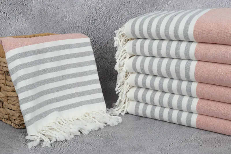 Bride Gift, 68x36 Cotton Striped Terry Towel, Bachelor Bachelorette Party Favors, Sand-resistant towel, Custom Bath Towel, Personalized Wedding Gift - 3