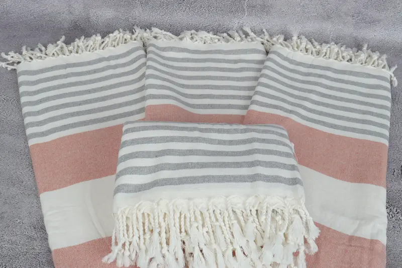 Bride Gift, 68x36 Cotton Striped Terry Towel, Bachelor Bachelorette Party Favors, Sand-resistant towel, Custom Bath Towel, Personalized Wedding Gift - 4