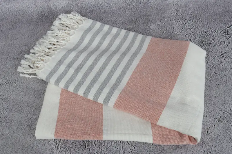 Bride Gift, 68x36 Cotton Striped Terry Towel, Bachelor Bachelorette Party Favors, Sand-resistant towel, Custom Bath Towel, Personalized Wedding Gift - 6