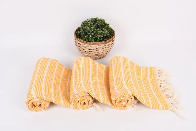 Personalized Wedding Gift, Valentines Gift, Embroidered Towel, 70x40 Cotton Striped Towel, Bachelor Towel, Quick-dry peshtemal, Peshtemal Towel - 8
