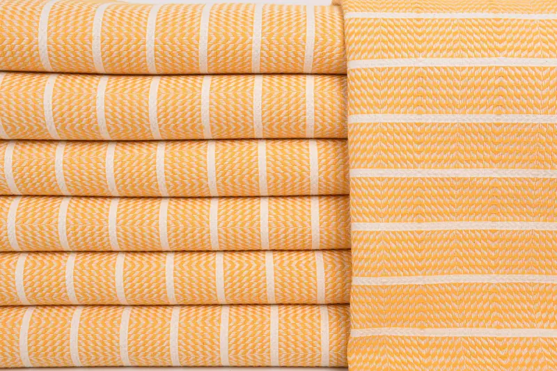 Personalized Wedding Gift, Valentines Gift, Embroidered Towel, 70x40 Cotton Striped Towel, Bachelor Towel, Quick-dry peshtemal, Peshtemal Towel - 1