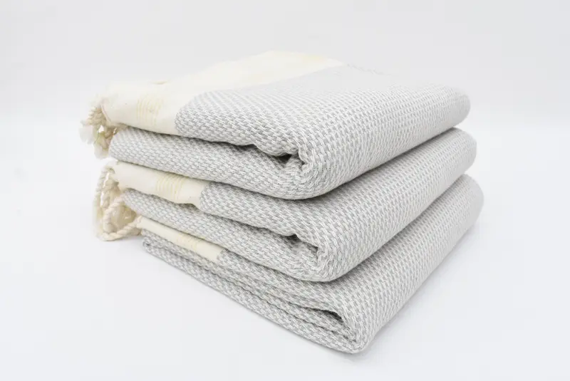Lightweight Turkish towel, Personalized Bridesmaid Gift, Unique Gift, Sand-resistant towel, 68x40 Cotton Striped Towel, Bachelor Party Favors - 4