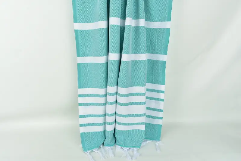 Cotton towel, Organic towel, 68x36 Cotton Chevron Towel, Organic cotton peshtemal for spa and beach, Christmas Favors, Quick-Dry Beach Towel - 8