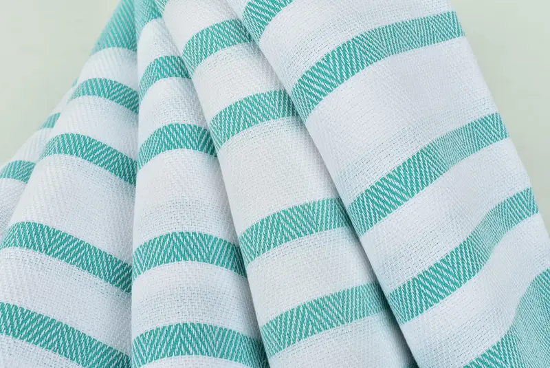 Cotton towel, Organic towel, 68x36 Cotton Chevron Towel, Organic cotton peshtemal for spa and beach, Christmas Favors, Quick-Dry Beach Towel - 5