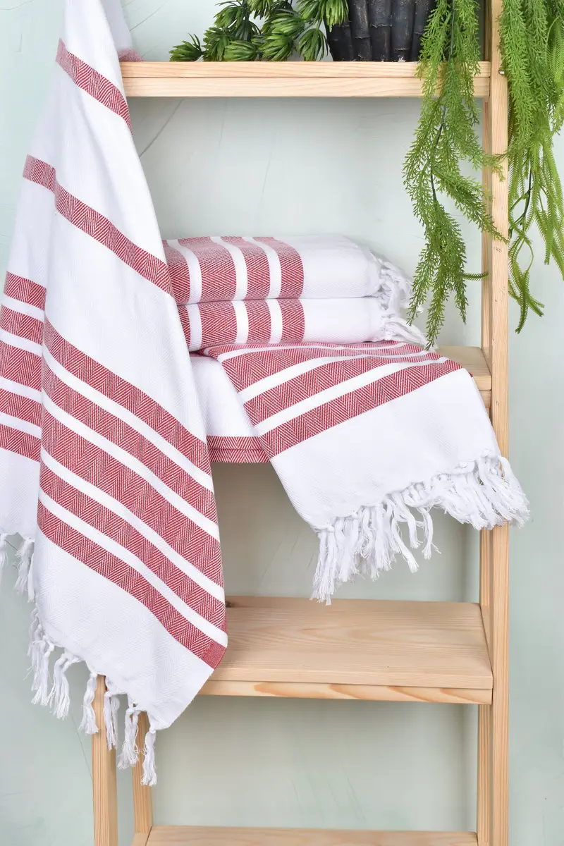 Wedding Towel, Bath towel, Unique Wedding Gift, Turkish Towel Personalized, 68x36 Cotton Chevron Towel, Peshtemal, Custom Towel, Bridal Shower Gift - 6
