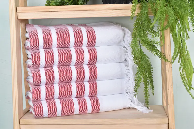 Wedding Towel, Bath towel, Unique Wedding Gift, Turkish Towel Personalized, 68x36 Cotton Chevron Towel, Peshtemal, Custom Towel, Bridal Shower Gift - 1